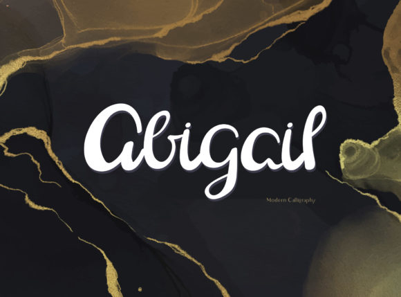 Abigail: A Sweet Script Font for Handmade Creations