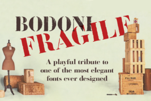 Bodoni Fragile for Elegant Typography and Editorial Design