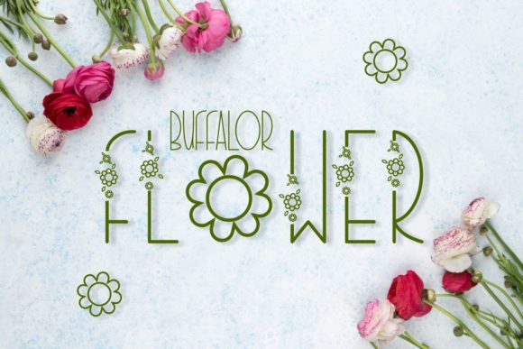 Buffalor Flower: A Delicate Font for Elegant Branding