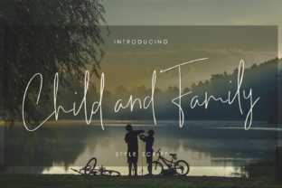 Child and Family Font for Memorable Branding and Visual Storytelling