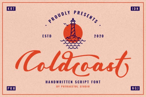 Coldcoast: A Handwritten Script Font for Elegant Editorial Design