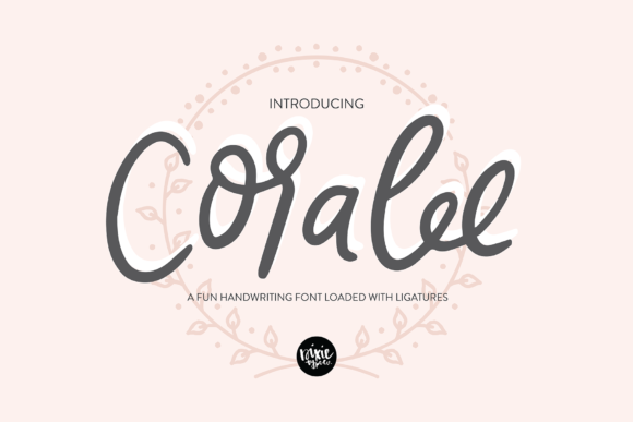 Coralee: A Handwritten Font That Elevates Branding
