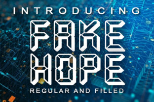 Fake Hope Font for Creative Editorial Design