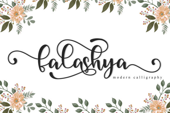 Falashya: A Script Font for Elegant Digital Branding