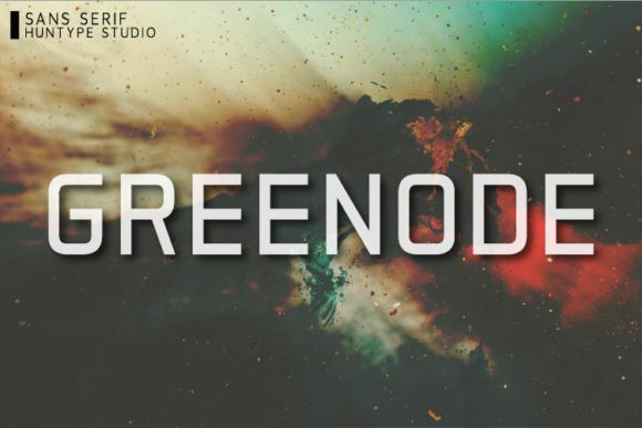 Greenode: A Minimalist Sans Serif Font for Modern Editorial Design