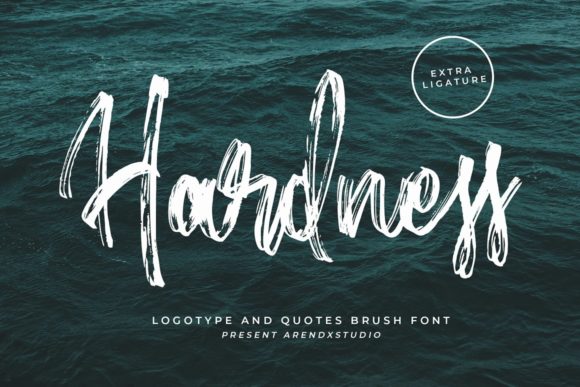 Hardness: A Handwritten Font for Editorial Elegance
