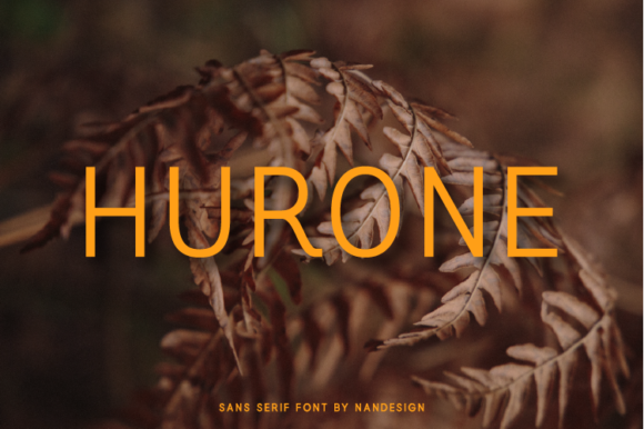 Hurone Font: A Modern Sans Serif for Design Projects