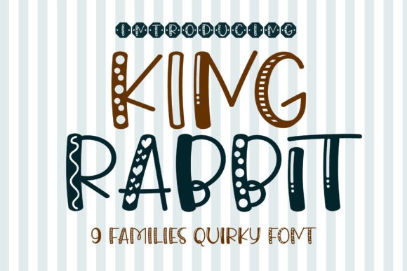 King Rabbit: A Handwritten Font That Elevates Editorial Design