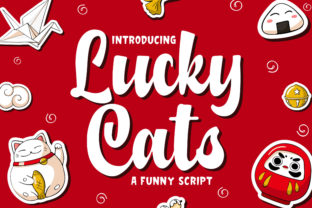 Lucky Cats Font for Playful Web Design