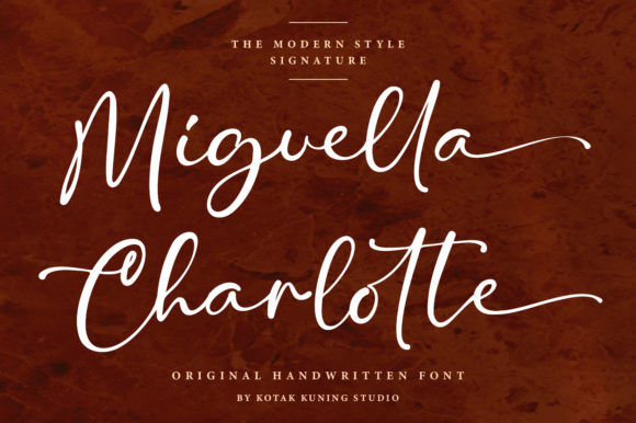 Miguella Charlotte: A Script Handwritten Font for Modern Web Design