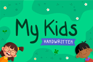 My Kids: A Handwritten Font for Child-Themed Publishing
