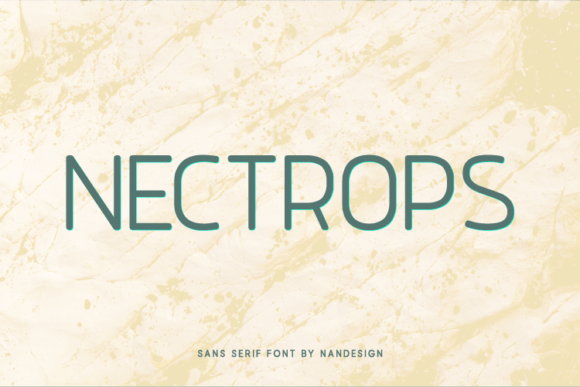 Nectrops: A Versatile Sans Serif Font for Creative Crafters