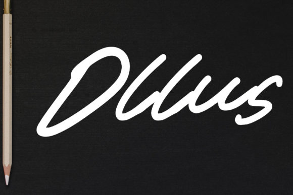 Ollus Font: A Sweet Handwritten Style for Creative Projects