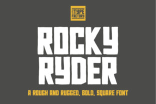 Rocky Ryder Display Font for Modern Web Design