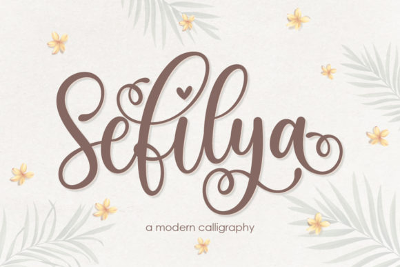 Sefilya: The Elegant Script Font That Elevates Your Campaigns