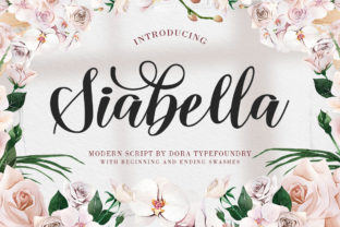 Siabella: A Handwritten Font for Elegant Editorial Design