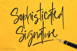 Sophisticated Signature: A Premium Script Font for Brand Elegance