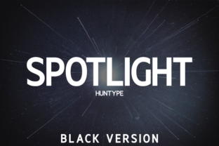 Spotlight Black: A Font That Elevates Branding with Style