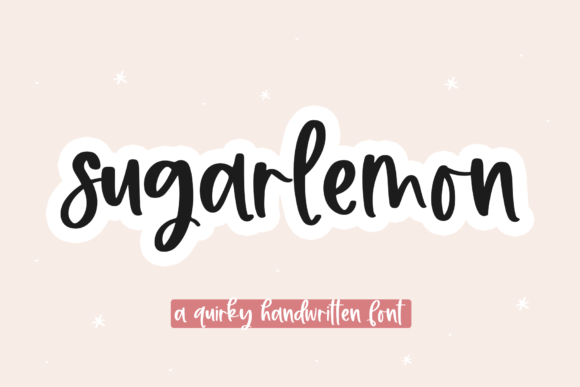 Sugarlemon: A Handwritten Font for Timeless Branding