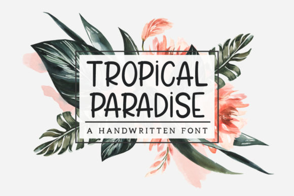 Tropical Paradise Font for Professional Branding